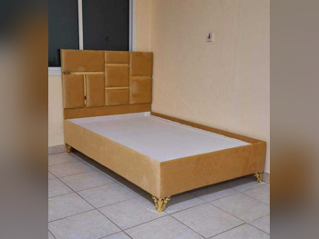 Beds - Single  - Yellow  - Mattress Included