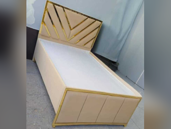 Beds - Single  - Yellow  - Mattress Included