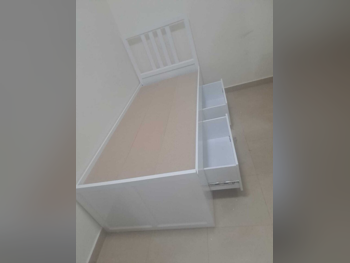 Beds - Single  - White  - Mattress Included