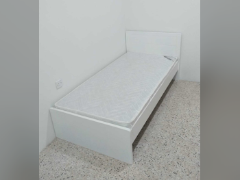 Beds - Single  - White  - Mattress Included