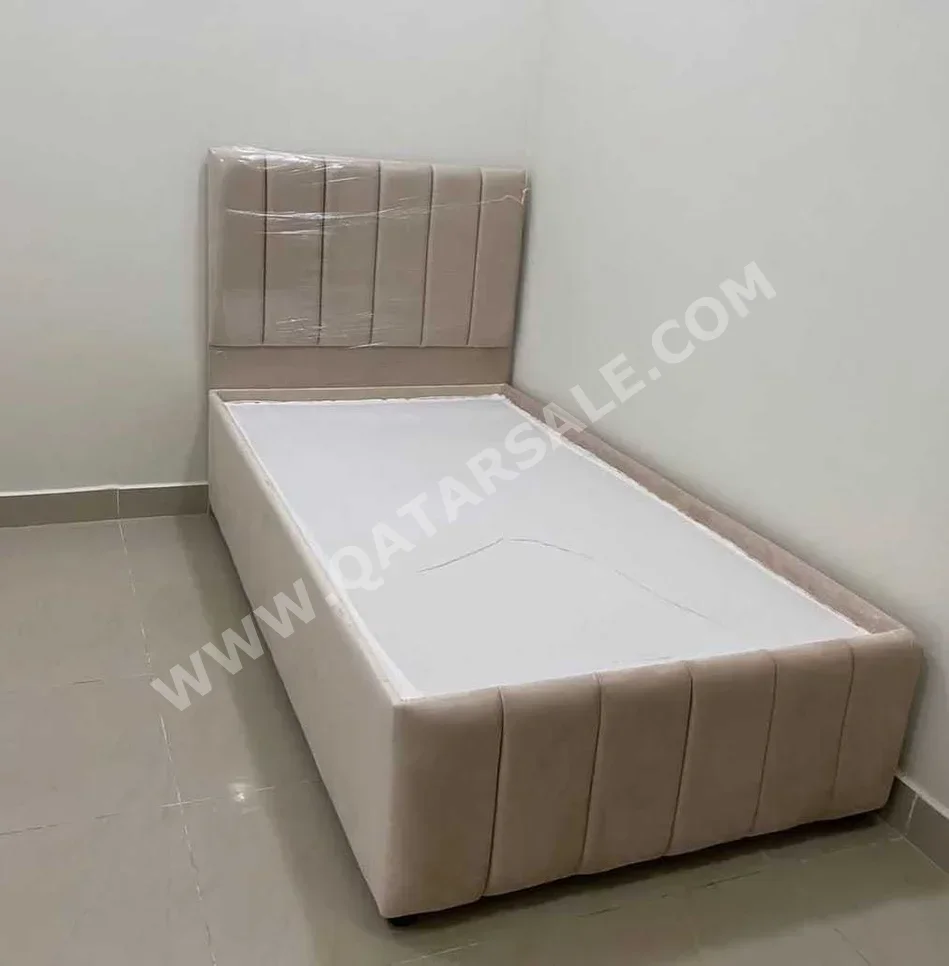 Beds - Single - Yellow - Mattress Included