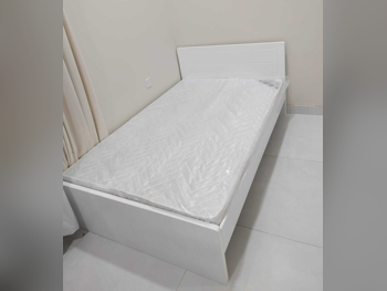 Beds - Single  - White  - Mattress Included