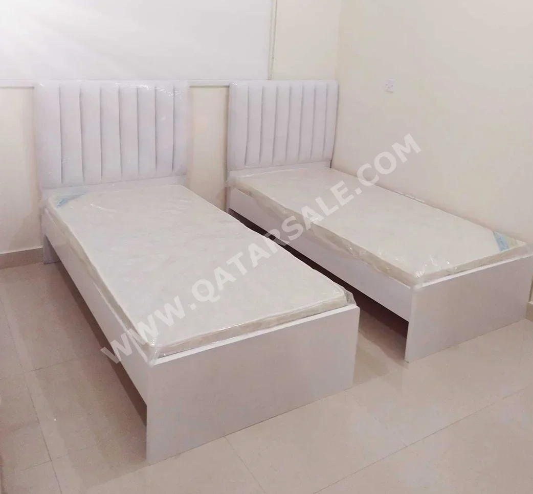 Beds - Single  - White  - Mattress Included