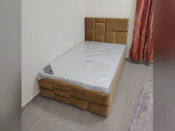 Beds - Single  - Yellow  - Mattress Included
