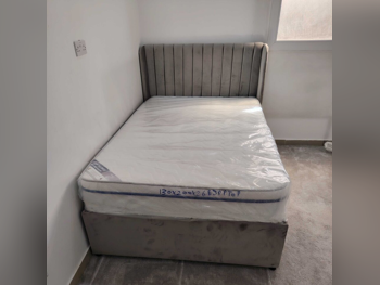 Beds - Single - Gray - Mattress Included
