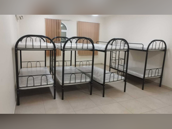 Beds - Double bunk - Black - Mattress Included