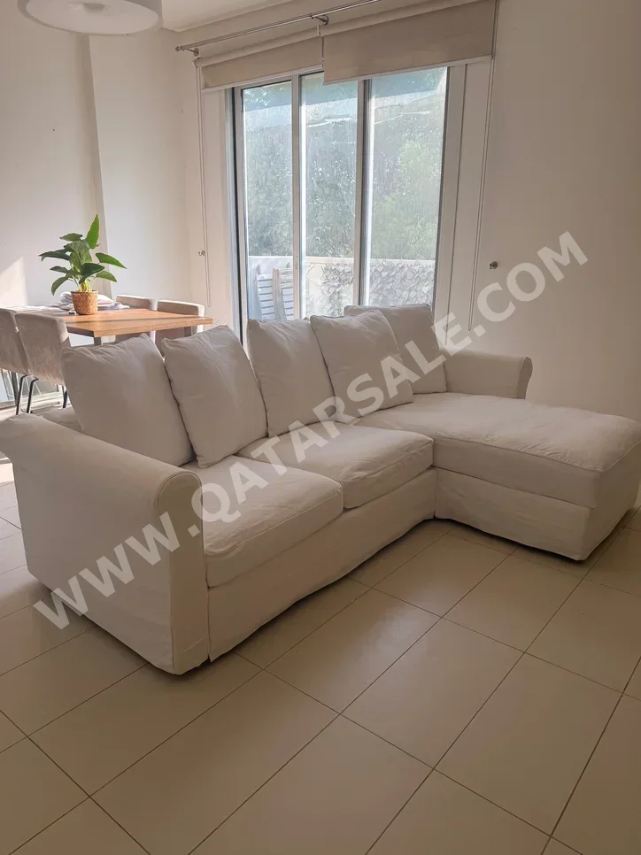 Sofas, Couches & Chairs IKEA  3-Seat Sofa  - Fabric  - White