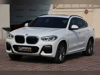 BMW  X-Series  X4  2019  Automatic  77,000 Km  4 Cylinder  Four Wheel Drive (4WD)  SUV  White