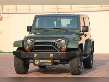 Jeep  Wrangler  Sahara  2013  Automatic  215,000 Km  6 Cylinder  Four Wheel Drive (4WD)  SUV  Green