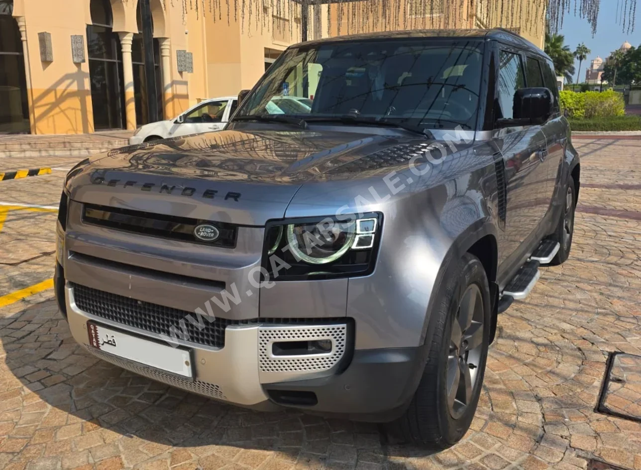 Land Rover  Defender  110 HSE  2023  Automatic  35,000 Km  6 Cylinder  Four Wheel Drive (4WD)  SUV  Gray  With Warranty