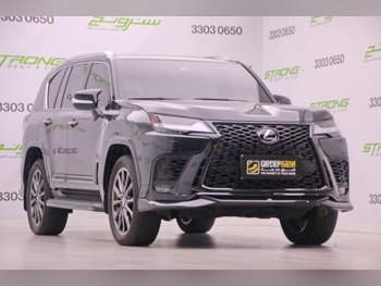 Lexus  LX  600 F Sport  2025  Automatic  8,000 Km  6 Cylinder  Four Wheel Drive (4WD)  SUV  Black  With Warranty