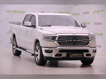 Dodge  Ram  1500 Laramie  2021  Automatic  211,000 Km  8 Cylinder  Four Wheel Drive (4WD)  Pick Up  White