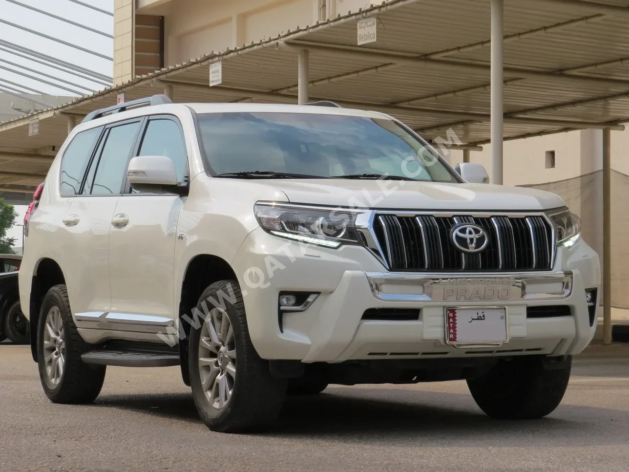 Toyota  Prado  2021  Automatic  67,000 Km  6 Cylinder  Four Wheel Drive (4WD)  SUV  White