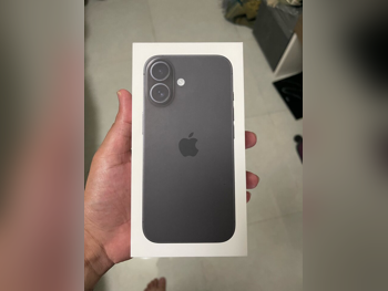 Mobile Phones Apple - Iphone 16 - Black - 128 GB - Under Warranty