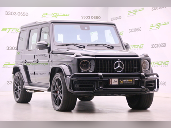 Mercedes-Benz  G-Class  63 AMG  2022  Automatic  58,000 Km  8 Cylinder  Four Wheel Drive (4WD)  SUV  Black  With Warranty