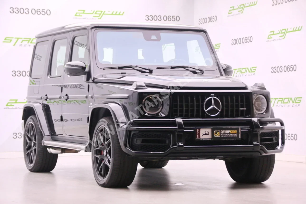 Mercedes-Benz G-Class 63 AMG 2022 Automatic 58,000 Km 8 Cylinder Four Wheel Drive (4WD) SUV Black With Warranty