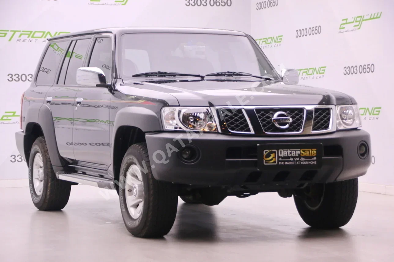 نيسان  باترول  جي ال  2023  عادي  1,060 كم  6 سلندر  دفع رباعي  اس يو في  أسود  تحت الضمان