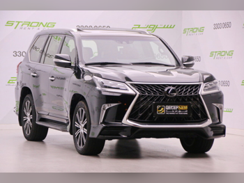 Lexus LX 570 S 2018 Automatic 235,000 Km 8 Cylinder Four Wheel Drive (4WD) SUV Black