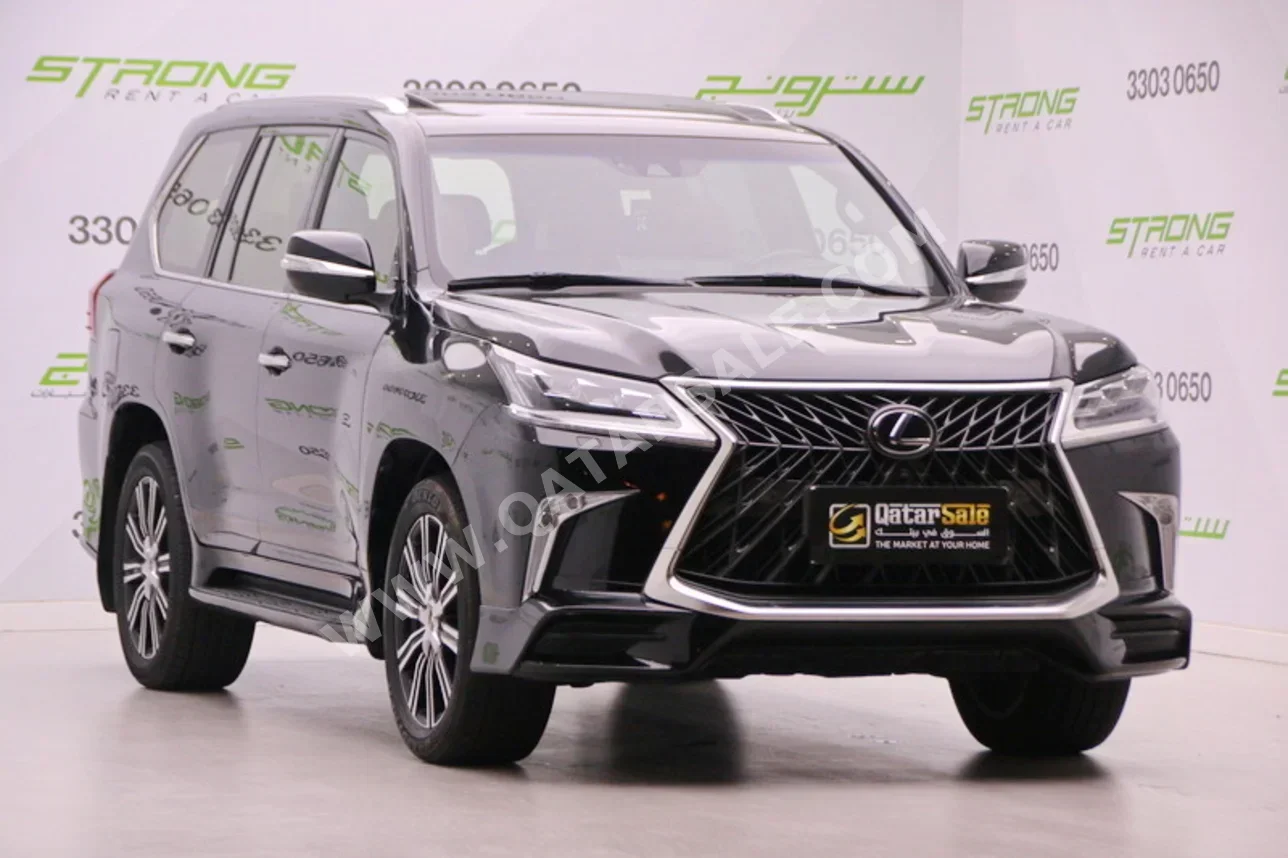 لكزس  ال اكس  570 اس  2018  اوتوماتيك  235,000 كم  8 سلندر  دفع رباعي  اس يو في  أسود
