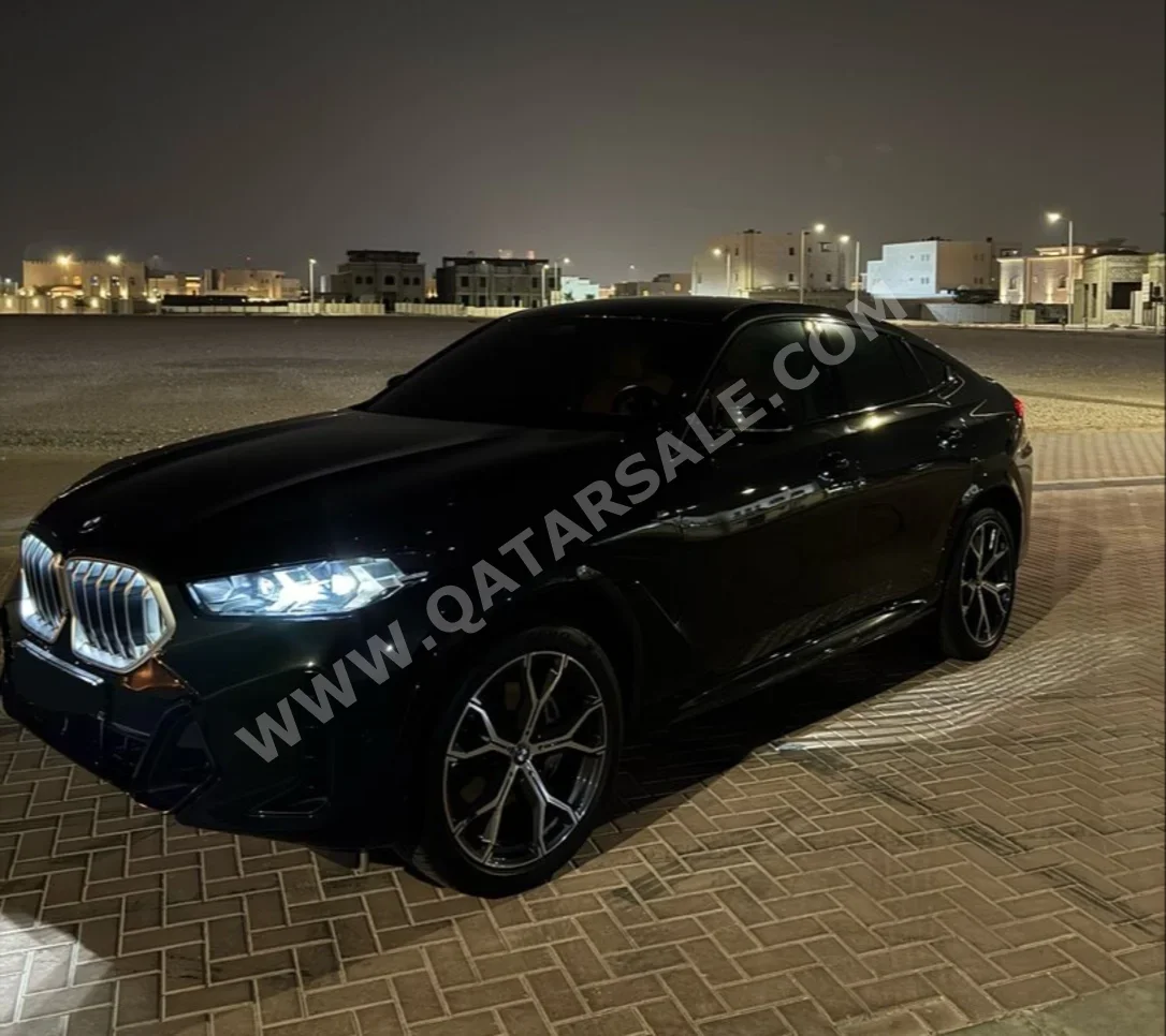 BMW X-Series X6 40i 2025 Automatic 10,700 Km 6 Cylinder All Wheel Drive (AWD) SUV Black With Warranty