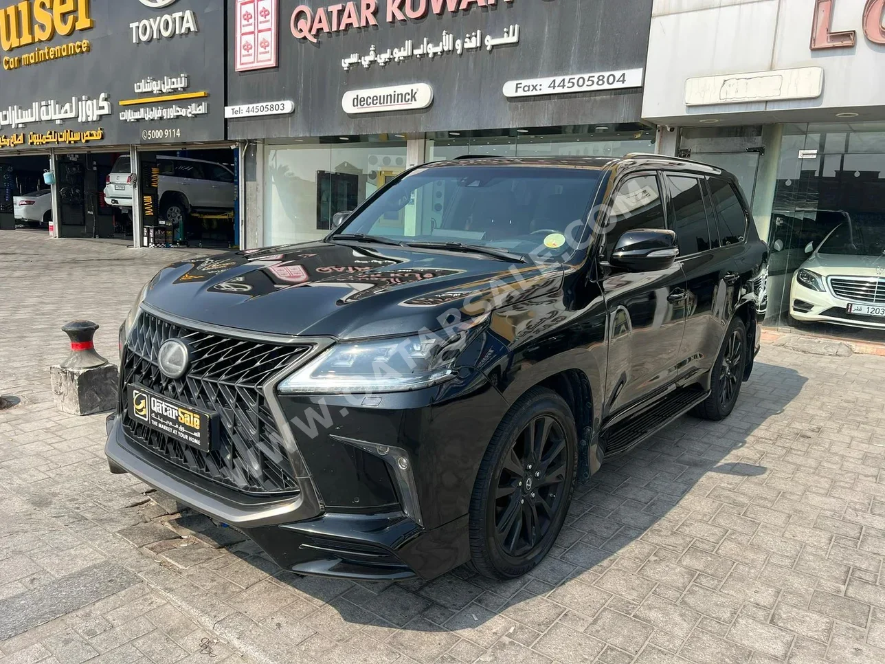 لكزس ال اكس 570 اس بلاك ايديشن 2020 اوتوماتيك 187,000 كم 8 سلندر دفع رباعي اس يو في أسود