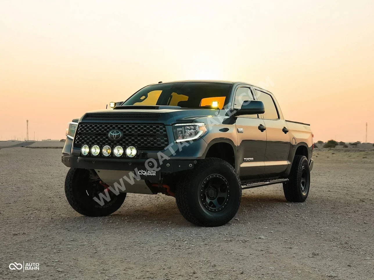 تويوتا  تندرا  تي ار  دي سبورت  2018  اوتوماتيك  107,000 كم  8 سلندر  دفع رباعي  بيكب  رمادي