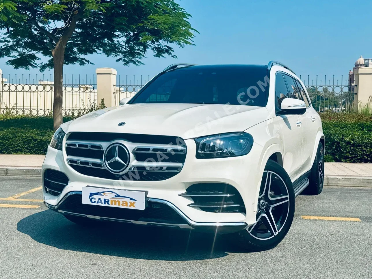 Mercedes-Benz  GLS  450  2022  Automatic  55,000 Km  6 Cylinder  Four Wheel Drive (4WD)  SUV  White  With Warranty