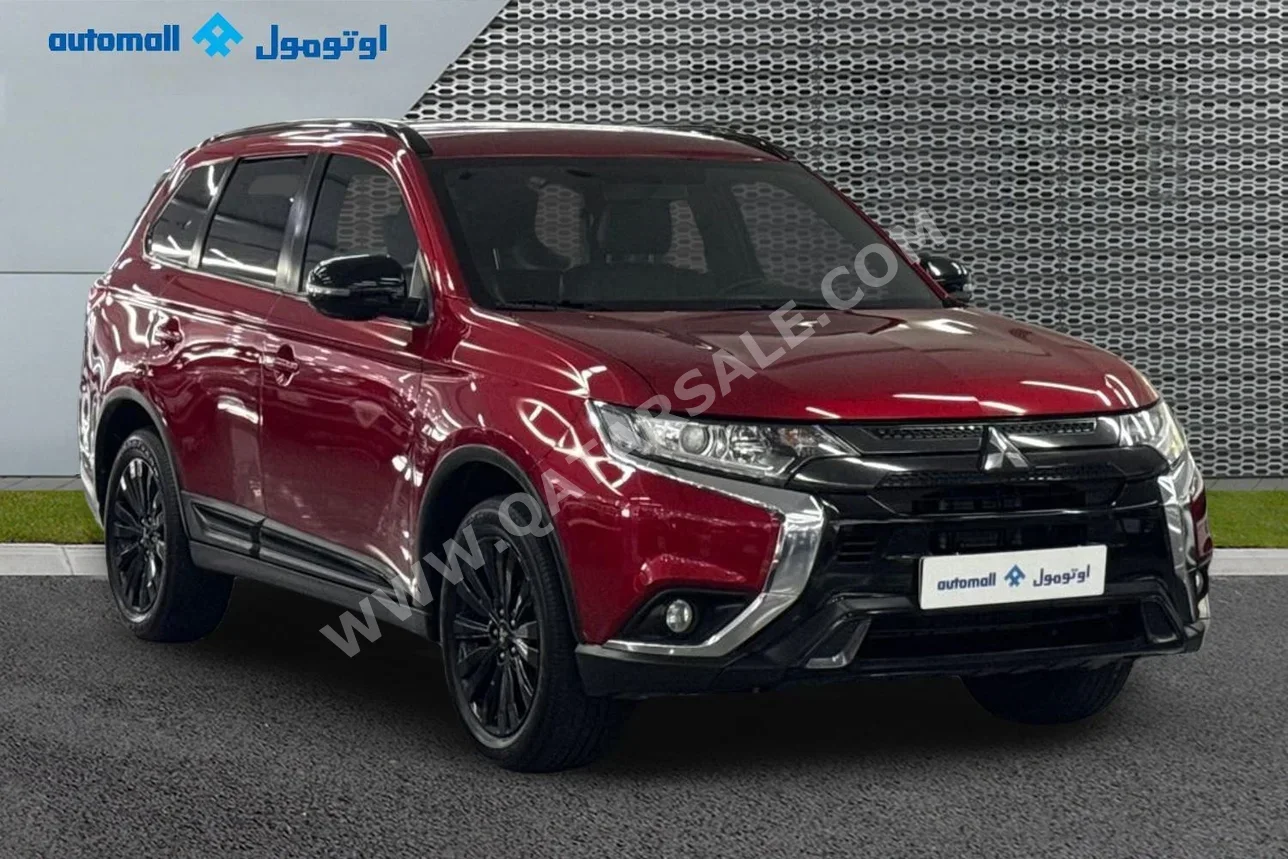 Mitsubishi  Outlander  HL +  2022  Automatic  76,359 Km  4 Cylinder  Four Wheel Drive (4WD)  SUV  Dark Red  With Warranty