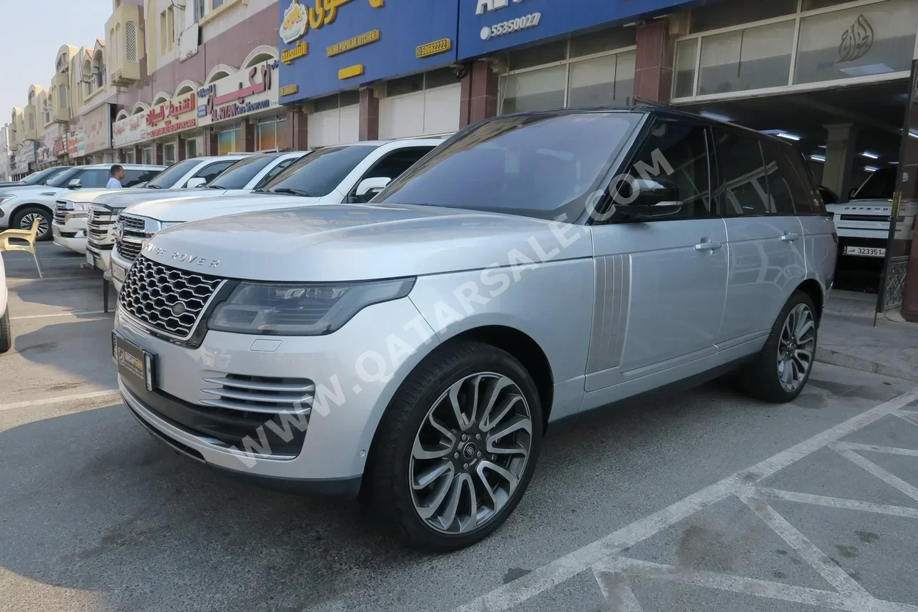Land Rover Range Rover Vogue 2018 Automatic 80,000 Km 6 Cylinder Four Wheel Drive (4WD) SUV Silver