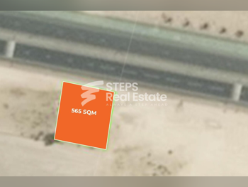 Lands For Sale in Al Daayen  - Al Sakhama  -Area Size 565 Square Meter