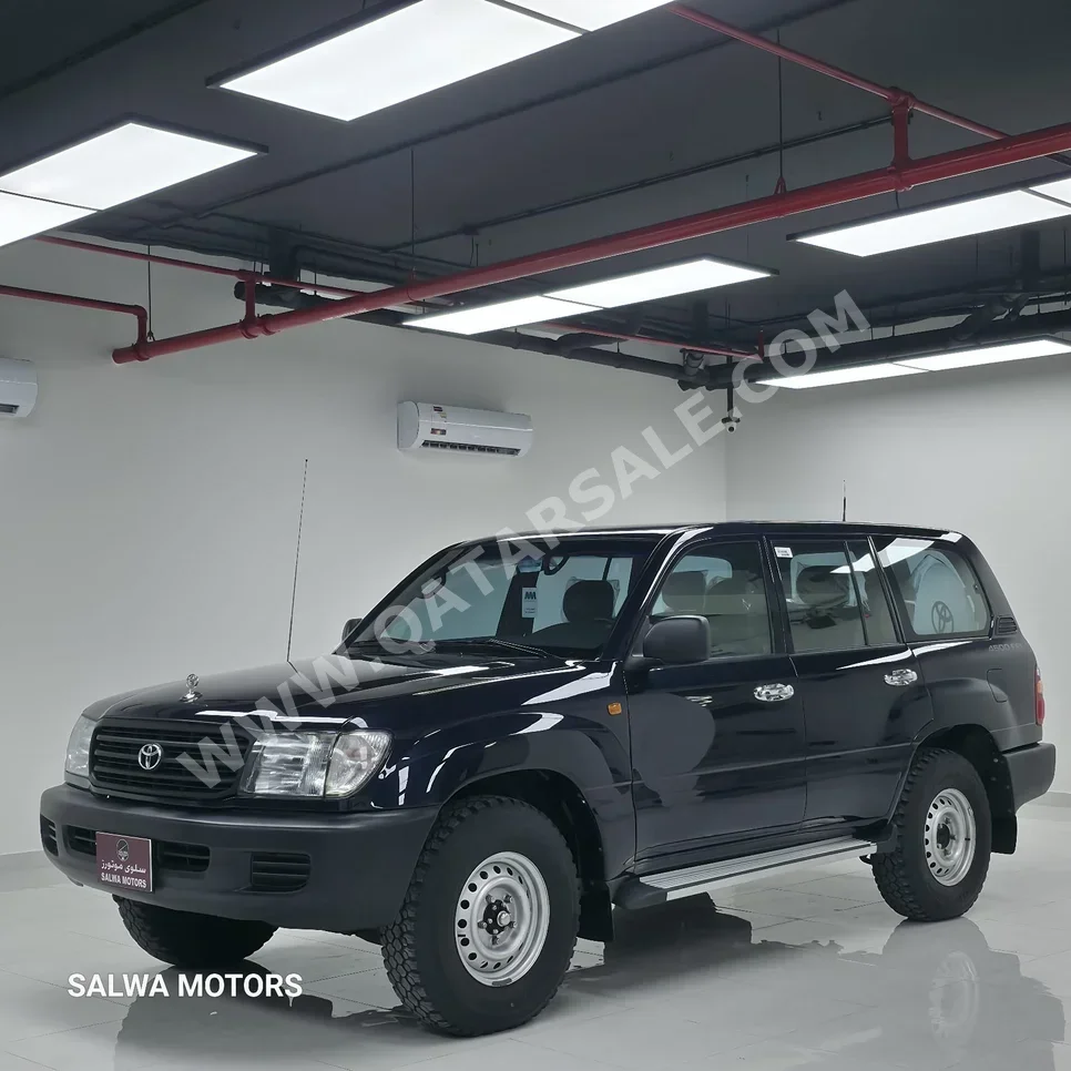 Toyota Land Cruiser G 1999 Manual 264,000 Km 6 Cylinder Four Wheel Drive (4WD) SUV Dark Blue