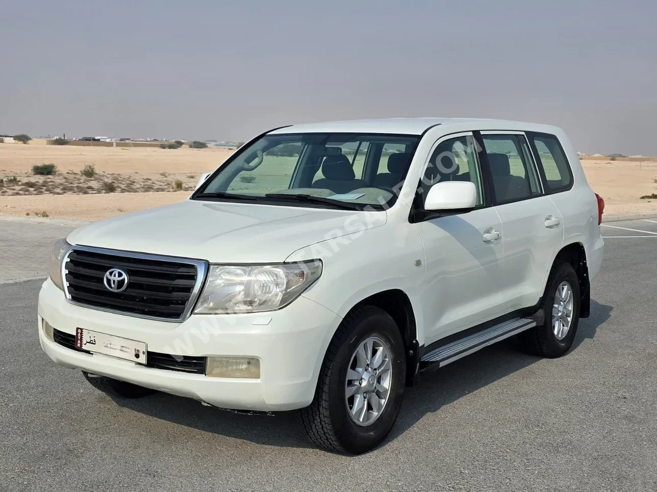 تويوتا لاند كروزر جي 2010 اوتوماتيك 512,000 كم 6 سلندر دفع رباعي اس يو في أبيض