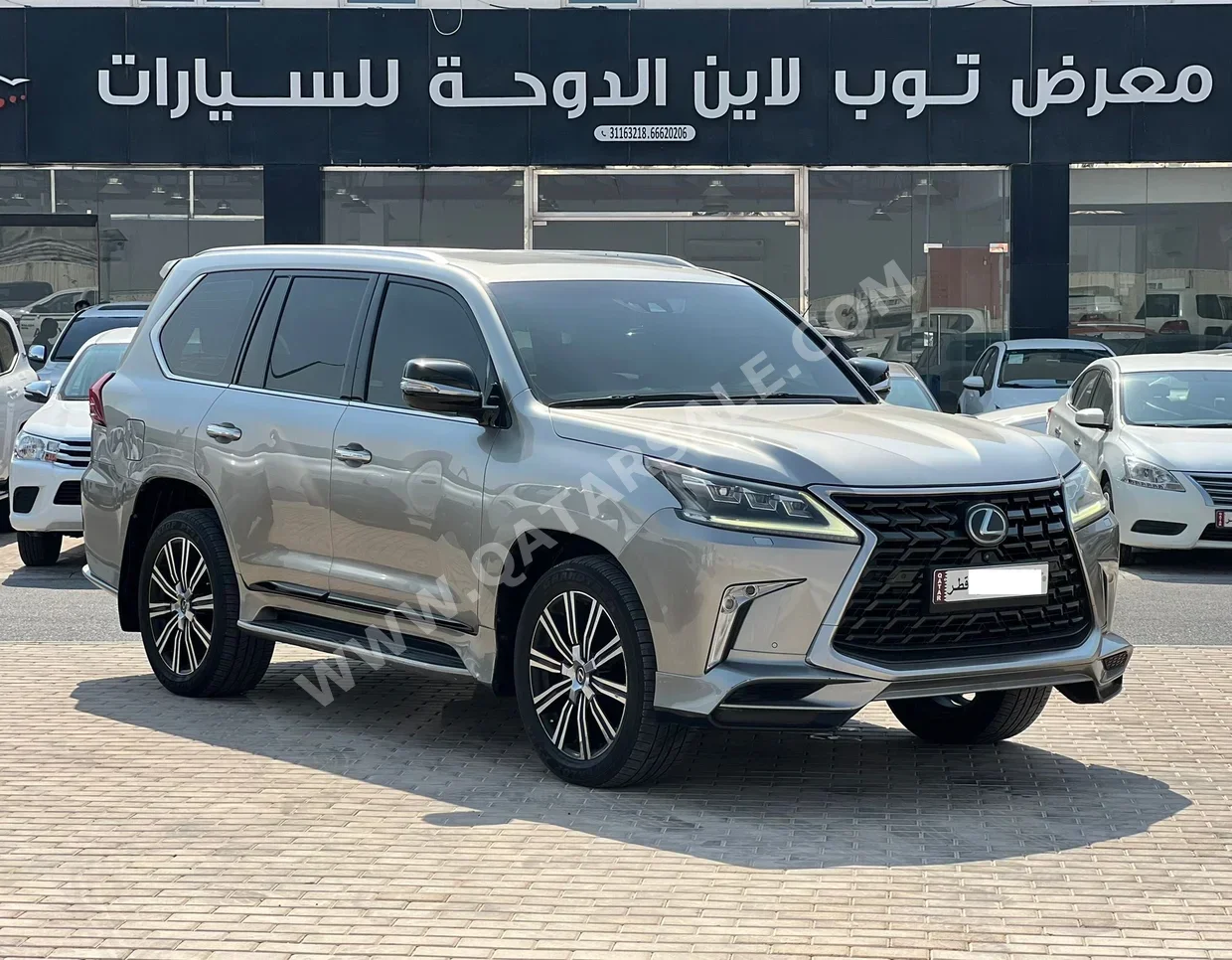 لكزس  ال اكس  570  2016  اوتوماتيك  170,000 كم  8 سلندر  دفع رباعي  اس يو في  سونيك تايتينيم