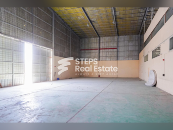 مخازن و مستودعات - الريان - المنطقة الصناعية -المساحة: 2000 متر مربع