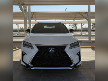 Lexus  RX  350 F Sport  2018  Automatic  73,000 Km  6 Cylinder  Four Wheel Drive (4WD)  SUV  White and Black
