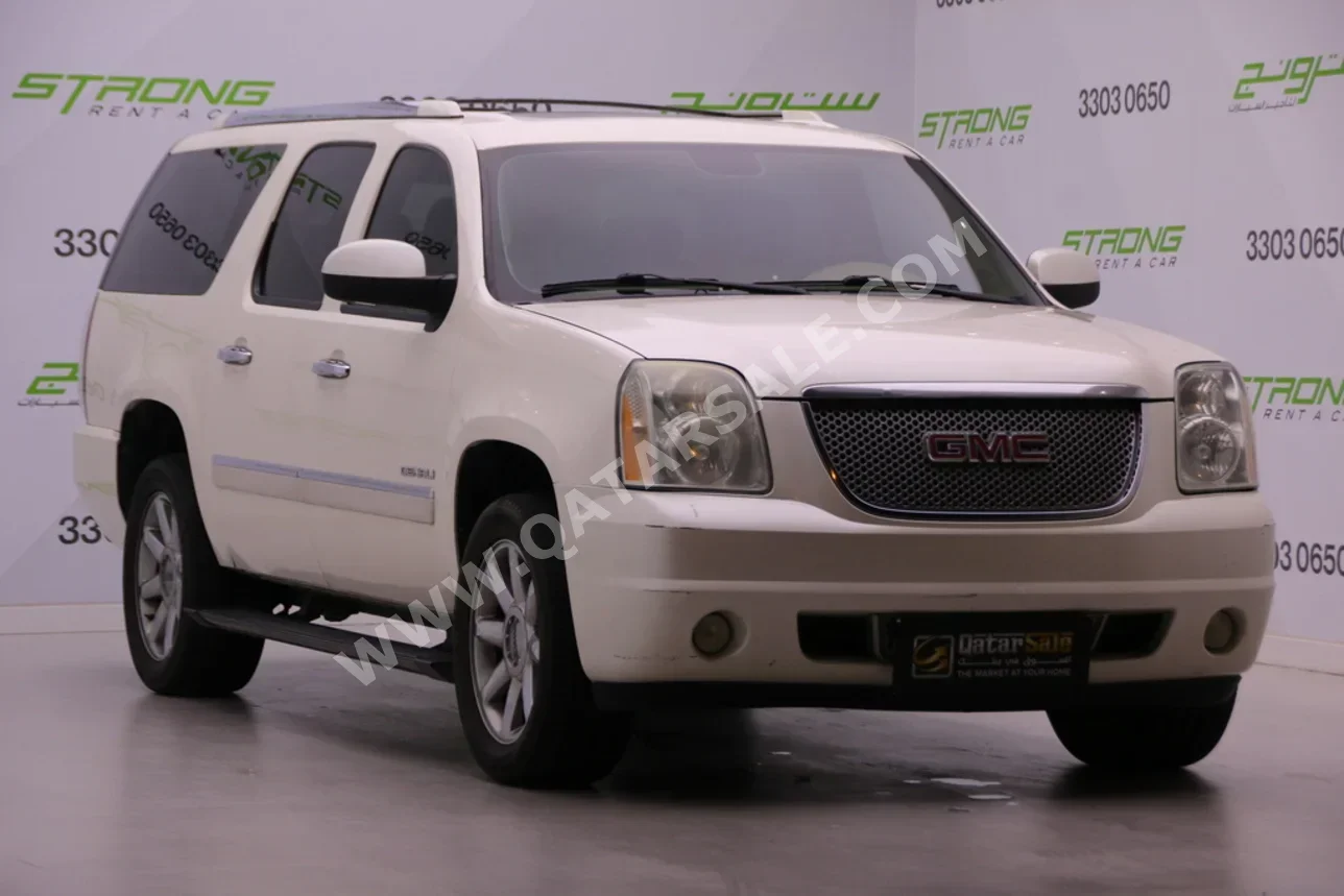 جي ام سي  يوكون  دينالي  2010  اوتوماتيك  322,000 كم  8 سلندر  دفع رباعي  اس يو في  أبيض لؤلؤي