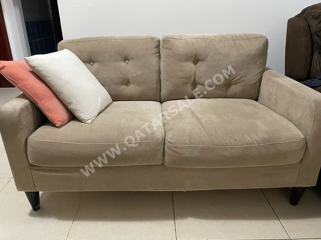 Sofas, Couches & Chairs Sofa Set  - Beige