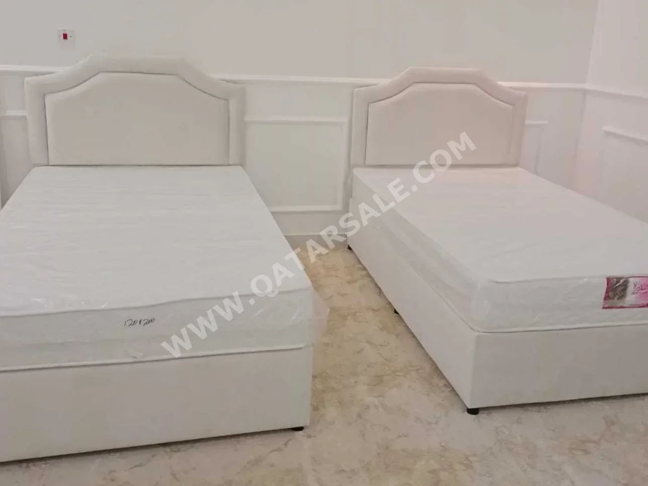 Beds - Single  - Orange  - Mattress Included