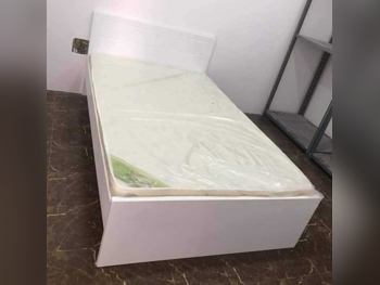 Beds - Single  - White  - Mattress Included