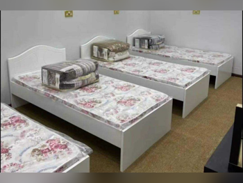 Beds - Single  - White  - Mattress Included