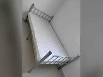 Beds - Single  - Gray  - Mattress Included