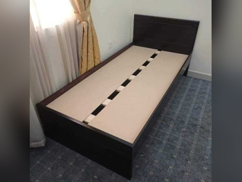 Beds - Single  - Brown  - Mattress Included