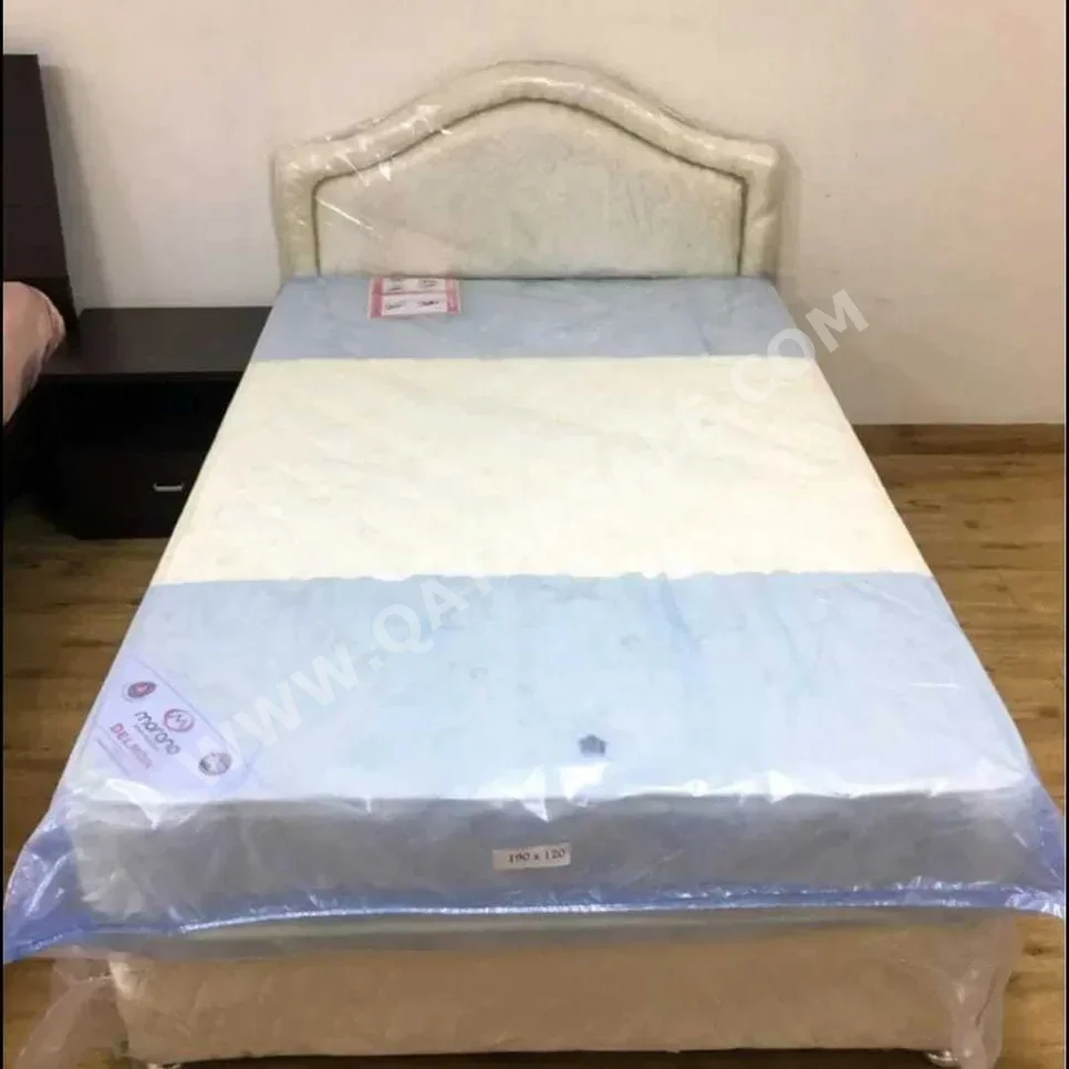 Beds - Single - Orange - Mattress Included