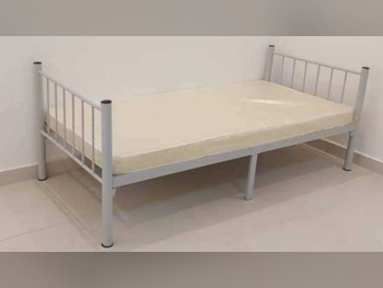 Beds - Single - Gray - Mattress Included