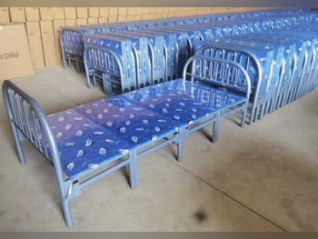 Beds - Single - Green - Mattress Included