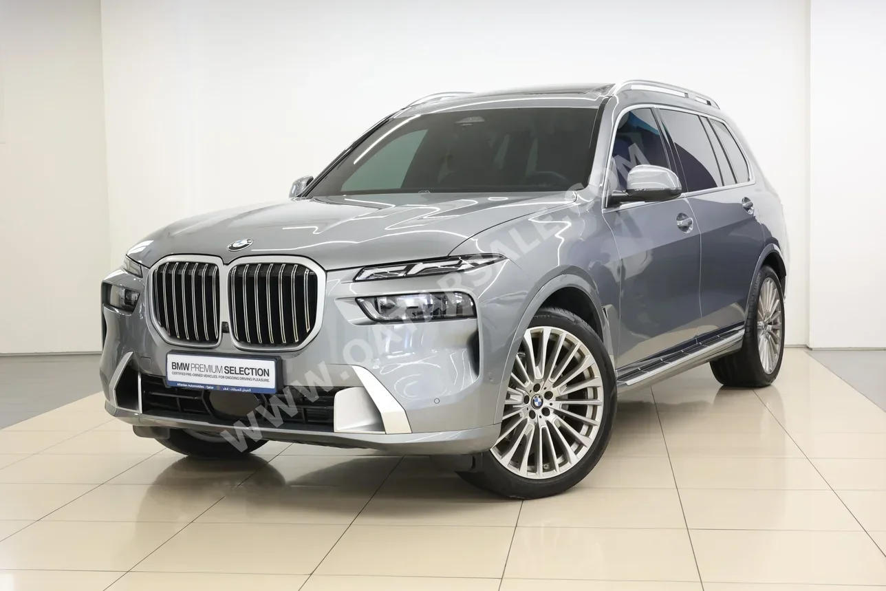 بي ام دبليو  الفئة - اكس  اكس7 40 اي  2024  اوتوماتيك  40,200 كم  6 سلندر  دفع كلي مستمر  اس يو في  رمادي  تحت الضمان