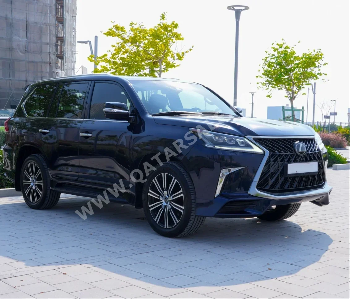 Lexus  LX  570  2018  Automatic  84,700 Km  8 Cylinder  Four Wheel Drive (4WD)  SUV  Dark Blue