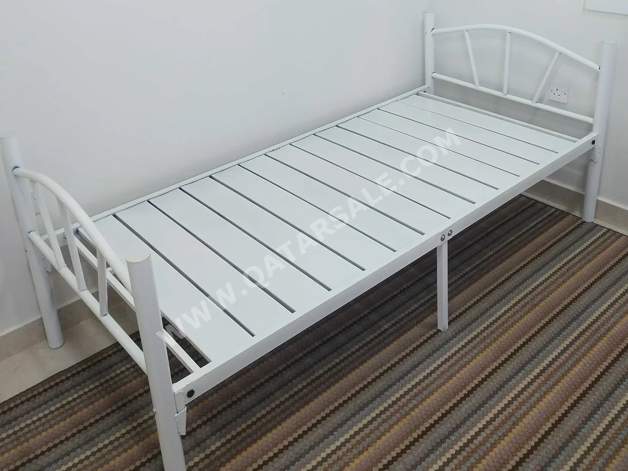 Beds - Single  - White  - Mattress Included