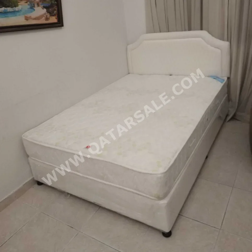Beds - Single  - Orange  - Mattress Included
