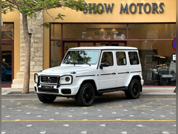 Mercedes-Benz  G-Class  500  2025  Automatic  0 Km  8 Cylinder  Four Wheel Drive (4WD)  SUV  White  With Warranty